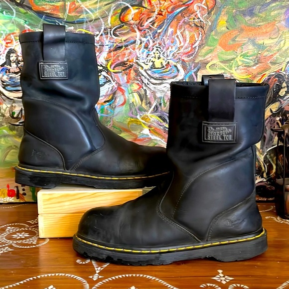 Dr. Martens Other - Dr Martens Industrial Steel Toe Safety Boots #10295 ASTM Rated
